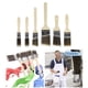 thumbnail image 4 of 11 Uds. Pinceles para Pintura de Armarios, Pinceles de Cerdas, Herramienta de Pintura, Pinceles para Aceite Macarena Cepillo de pintura, 4 of 7