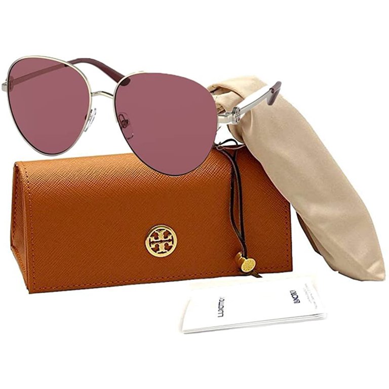 Tory Burch TY6082 329769 56MM Shiny Gold Metal/Solid  display picture 1