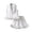 White, variant on Girls Summer Outfits for Toddlers Two Piece Sleeveless Vest Lace Skirt Ensemble for Everyday Casual Outdoor Play