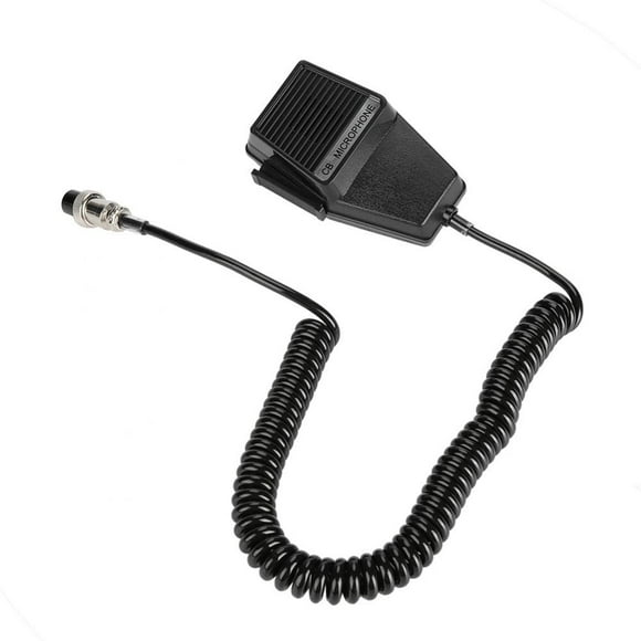 Fyydes CB Mic Microphone 4 Pin for Cobra,CB Radio Speaker Mic Microphone 4 Pin for Cobra Car CB Walkie Talkie Transceiver Accessories,Mic Microphone 4 Pin