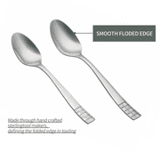 KOOMADE Stainless Steel 20-Piece Flatware Set for 4, Dishwasher Safe Silverware