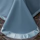 thumbnail image 5 of Juego de cama de estilo europeo de lujo de oro real bordado satén edredón doble, 5 of 5