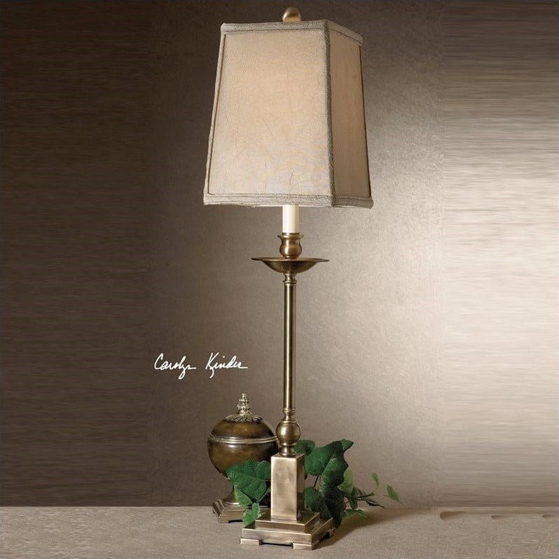 Uttermost Lowell Buffet Lamp In Lightly Aged Bronze