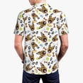 thumbnail image 4 of Balery German Shepherd Dog Printed Men’s Short Sleeve Polo Shirt, Midweight Men's Shirt,Golf Polo shirts -X-Large, 4 of 9
