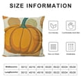 thumbnail image 5 of SHANXI  Fall Pillow CoversFall Decoration Pumpkin Decor Autumn Outdoor Pillow Cover Thanksgiving Decoration  12x12in, 5 of 5