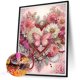 thumbnail image 5 of Pintura de diamante 5D DIY, kit de flores de amor con forma especial parcial, 30x40cm, 5 of 9