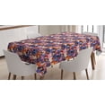 thumbnail image 1 of Feminist Tablecloth, Female of Diverse Ethnics or Backgrounds Assembled Together Empowerment, Rectangle Satin Table Cover Accent for Dining Room and Kitchen, 60" X 90", Multicolor, by Ambesonne, 1 of 2