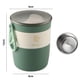 thumbnail image 1 of Taza térmica de acero inoxidable con tapa y cuchara | Recipiente hermético para alimentos de 473 ml | Aislamiento térmico para almuerzos de oficina y viajes | Olla para sopa personal con asa, 1 of 2