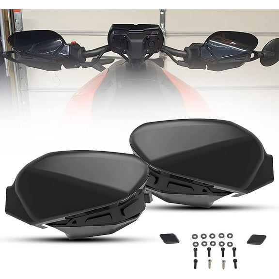 A & UTV PRO Plastic Hand Guards Wind Deflector Kit for Can-Am Ryker All Models