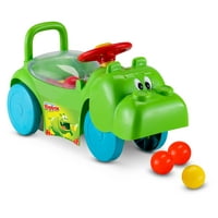 Kid Trax Hasbro Hungry Hungry Hippos 3-in-1 Scoot and Ride On Toy, Toddler