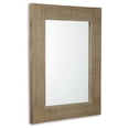 thumbnail image 3 of Signature Design by Ashley Casual Waltleigh Accent Mirror  Distressed Brown, 3 of 6