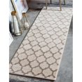thumbnail image 1 of Unique Loom 3128558 2 Pi 7 Po x 8 Pi Tapis de Course en Treillis Philadelphia&44; Beige, 1 of 2