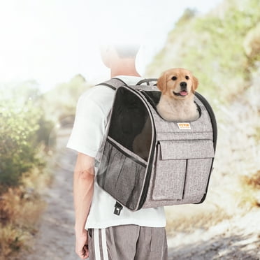 ELEGX Double-Compartment Pet Rolling Carrier with Wheels for 2 Pets,for ...