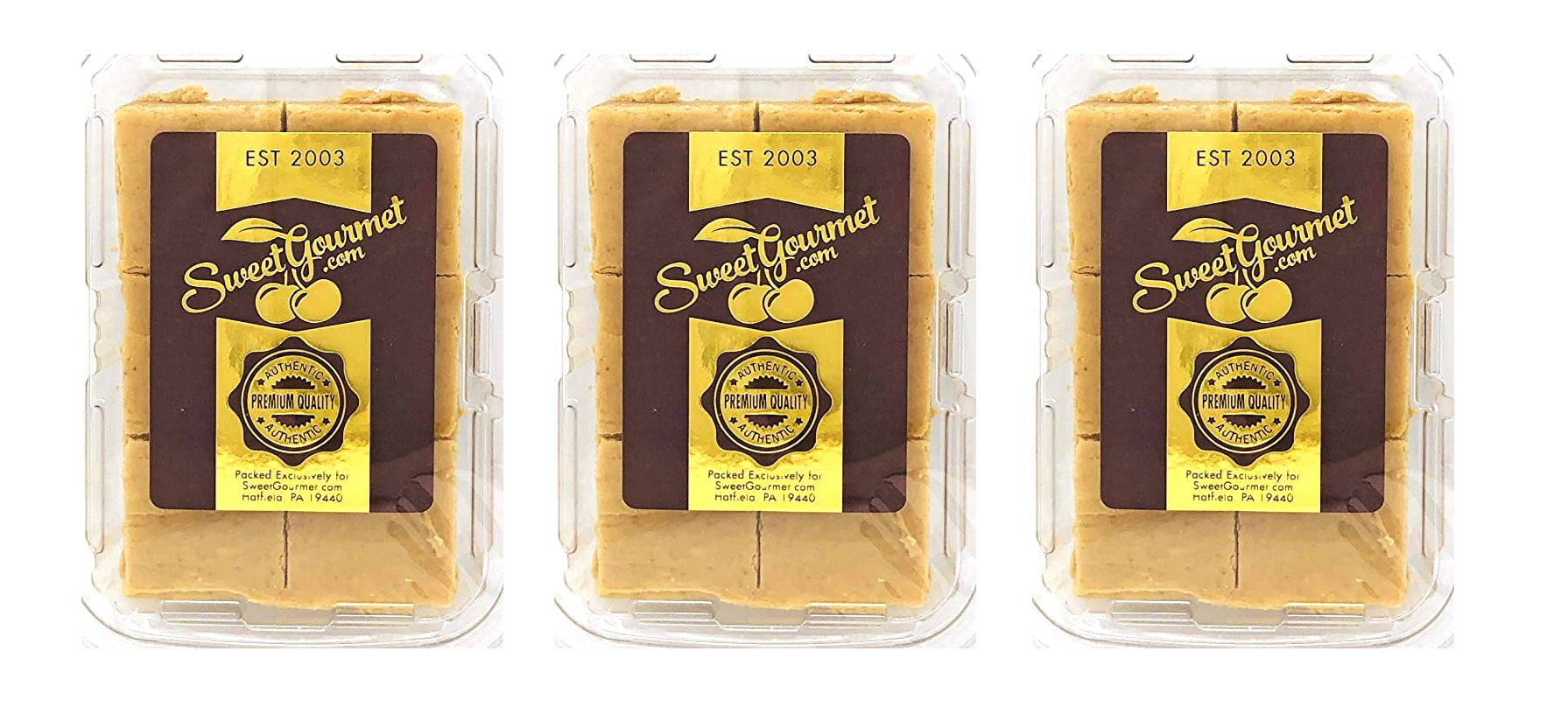 SweetGourmet Premium No Sugar Peanut Butter Fudge Diabetic Safe