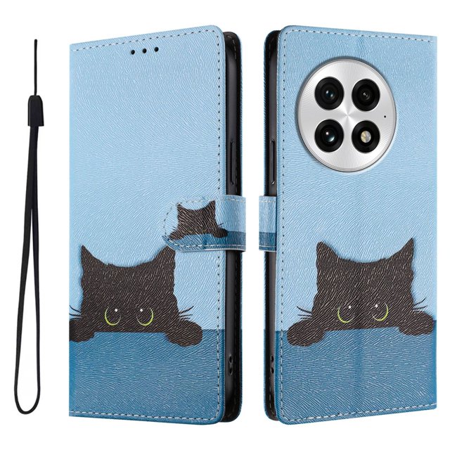 FOXDOCK Funda Tipo Cartera para OnePlus 13 con Soporte y Correa – Diseño de Patrones Lindos