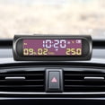 thumbnail image 3 of Reloj Del Coche AN01 TPMS Look Reloj solar digital para automóvil con fecha Pantalla de temperatura en el automóvil, 3 of 6