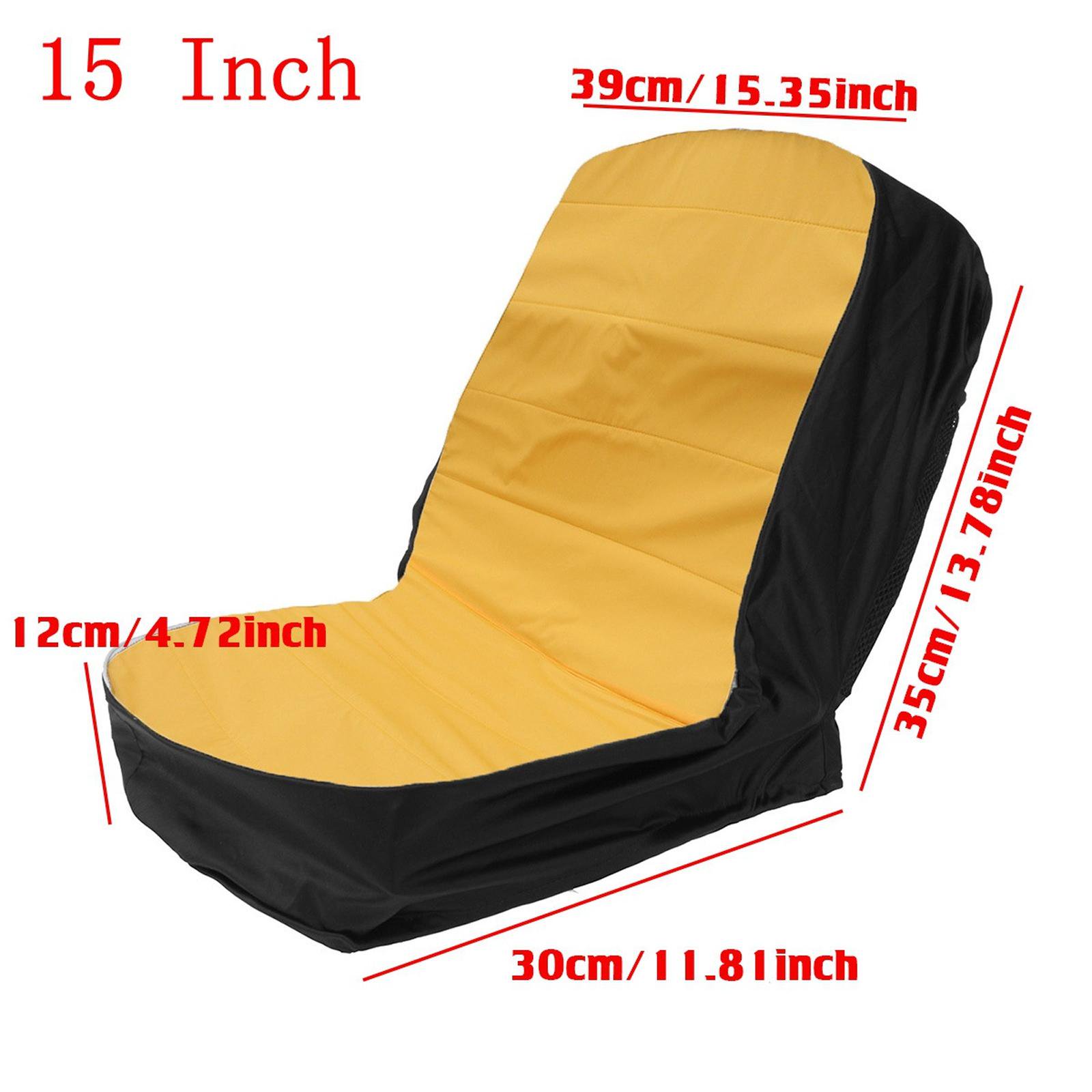 koolsoo 2 pack Riding Tractor Lawn Mower Seat Cover Quilted Seat Surface PVC coating Walmart