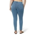 thumbnail image 2 of No nonsense Women's Classic Indigo Denim Legging, Light Denim, Small, 2 of 5