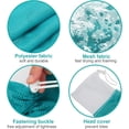 thumbnail image 3 of Breathable Mesh Shower Bag - Anti Scratch Adjustable Grooming for Nail Trimming, Bathing - Polyester Soft Cat Washing, 3 of 7