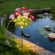 thumbnail image 5 of 7-Head Solar Faux Flower Lights Waterproof LED Artificial Flower Garden Decor Solar Stake Lights for Pathways Lawns Patio Yard Auto off on Landscapes Lighting, 5 of 6