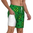 thumbnail image 6 of Rocae St Patrick's Day5 for Men's Swim Trunks Quick Dry With Two Side Pockets and One Lined Patch PocketMedium, 6 of 9