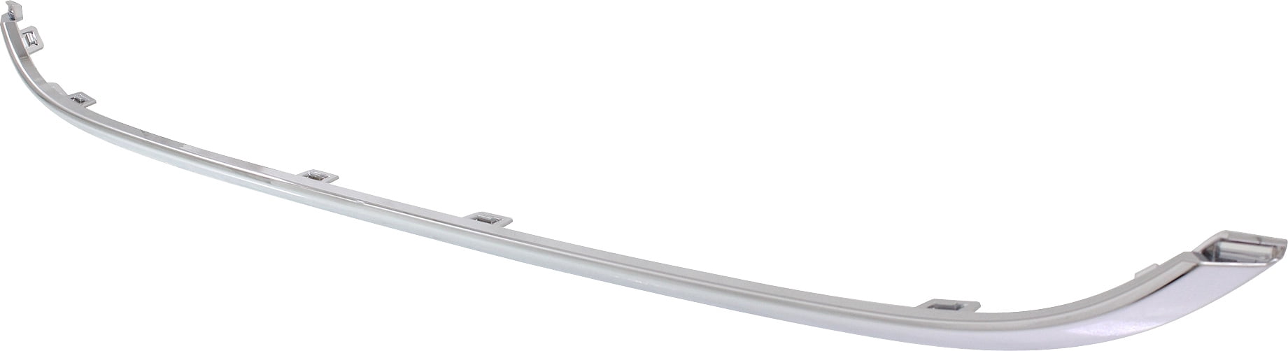 Bumper Trim Compatible With 2015-2017 Chrysler 200 Front, Center Chrome CAPA Certified