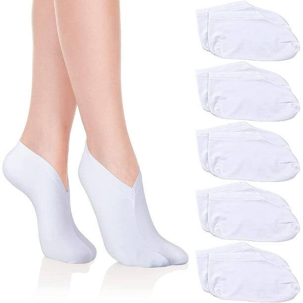 Cyber and Monday 5 Pairs Moisturizing Socks Overnight Spa Socks for Dry
