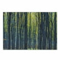 thumbnail image 1 of Fall Cutting Board, Beach Autumn Forest with Thin Deciduous Trees in European Wilderness Woodland Image, Decorative Tempered Glass Cutting and Serving Board, Small Size, Grey Green, by Ambesonne, 1 of 1