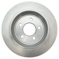 thumbnail image 2 of TRQ Rear Brake Rotors Set Solid Fits Select 2003-2007 Jeep Liberty 2003-2006 Wrangler, 2 of 5