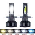 thumbnail image 2 of Bombilla Led para faro delantero de coche, luces antiniebla automáticas, 20000LM, 4500K, 6000K, 8000K, 3000K, Lemon, HB3, HB4, 9005, 9006, H3, H1, H7, H4, H11, 9012, 2 unidades, 2 of 4