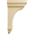 thumbnail image 3 of Ekena Millwork 7"W x 7 3/4"D x 14"H Jumbo Jefferson Wood Corbel, Maple, 3 of 18