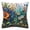 C, variant on Pillowcase 18*18Inch Embroidered 3D Floral Spring Summer Decorative Throw Pillow Cover (No Insert)