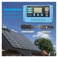 thumbnail image 2 of Contrôleur de Système Solaire Double USB 10/20/30A Contrôleur de Charge Solaire 12V 24V Régulateur de Panneau de Cellule Solaire pour Pile Lithium, Sûr à Utiliser, 2 of 5