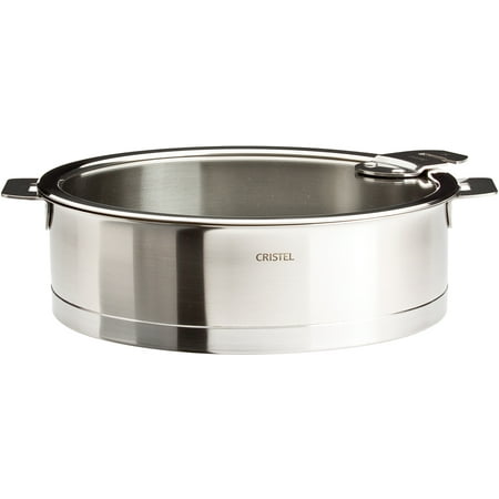 

Cristel Strate L Stainless Steel 3.5 Quart Sautepan with Glass Lid