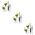 thumbnail image 3 of Guardoinrt Écouteurs de Sport Étanches Stéréo pour Téléphone Intelligent Réduction de Bruit Résistants à la Transpiration Casque de Musique Portable Mains Libres Vert 3ensemble, 3 of 6