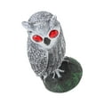 Owl Bird Deterrent Garden Plastic Red Eyes Owls to Keep Birds Away Fine