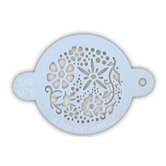 TAP 076 Face Painting Stencil - Spring Garden