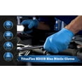 thumbnail image 6 of TitanFlex Heavy-Duty Blue Disposable Nitrile Gloves, XL, Box of 100, 6-mil, Fully Textured, Powder-Free, Latex-Free, 6 of 10