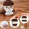 thumbnail image 3 of Mini Appreciation Office Gifts for Women Men  Crochet Coffee Thank You  for Coworkers Teachers    Self Care Encouragement  for Coffee Lovers   Desk Decor, 3 of 6