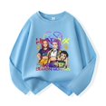 thumbnail image 1 of Camiseta holgada de manga larga con cuello redondo de Demon Hunters KPop para niños, ropa informal para niños de 100 a 160 cm, 1 of 5