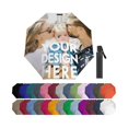 thumbnail image 1 of wonima02 Custom Umbrella with Text Logo Image Picture 40 Colors Umbrellas for Rain Sun, 1 of 1