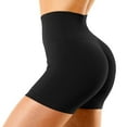 thumbnail image 3 of Akiihool Swimsuit for Women 2024 High Waisted Bikini Bottoms Swimsuit Shorts Swim Bottoms Swimwear, Black L, 3 of 4