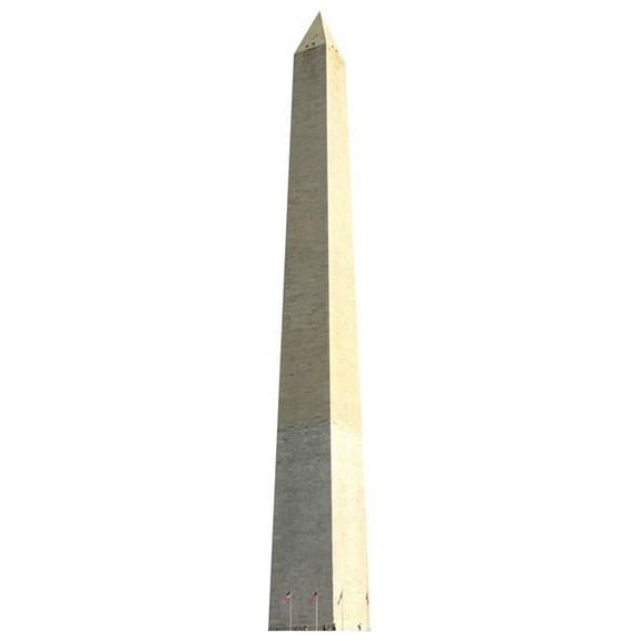 88 x 15 in. Washington Monument Cardboard Standup