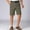 Army Green, variant on Shorts for Men Khaki Pocket Outwear Casual with Zipper Button Plain Shorts for Hiking