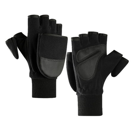 

MIARHB Winter New Thick Warm Men s Gloves Outdoor Photography Gloves