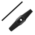 thumbnail image 2 of Broken  Remover Screw Extractor Double End Screw Remover Water Pipe Screw Extractor Screw Removal Tool A4 Steel Double End Broken Thread  Remover For 1/2in 3/4in Water Pipe 1/2in, 2 of 8