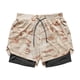 thumbnail image 4 of Pantalones deportivos para hombre, pantalones cortos casuales para exteriores, transpirables, con múltiples bolsillos y músculos para hombre, 4 of 6