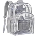 thumbnail image 1 of Mochila PACKISM Clear Large Transparente para Escuela Gris, 1 of 9