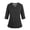 190#Black, variant on Pro Scrubs Tops for Women Soft Stretch V-Neck Nurse Scrub Top with 4 Pockets