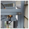 thumbnail image 6 of Outdoor Catio for Indoor Cats, Window Cat Run for 2-3 Cats, 63.8" Cat Enclosure with Platforms & Scratching Post, 6 of 9